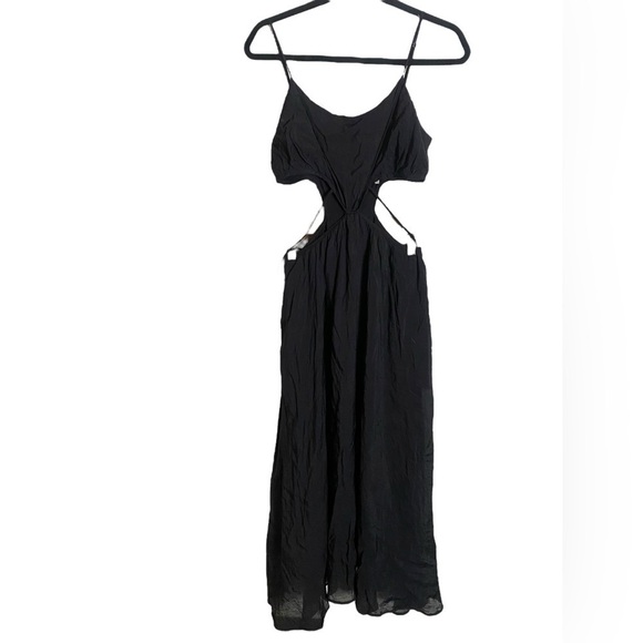 SANGER CUTOUT MAXI DRESS IN BLACK L - Picture 2 of 5